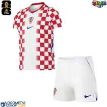 Otroški Nogometni dresi Hrvaška Domači SP 2026 Kratek Rokav (+ Kratke hlače)